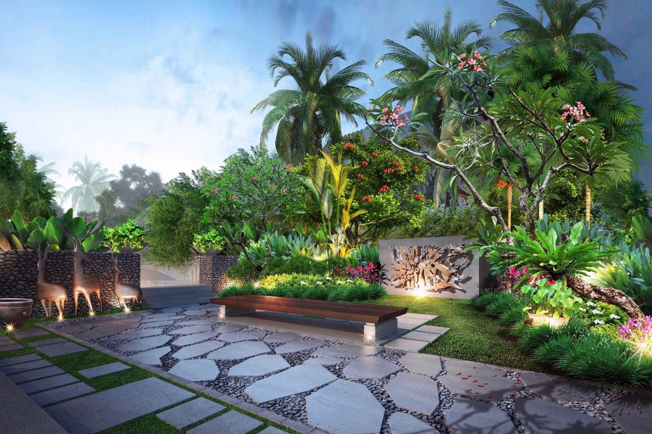 Jasa Pembuatan Taman Landscape Murah Panggilan Hubungi 0822 6082 9923